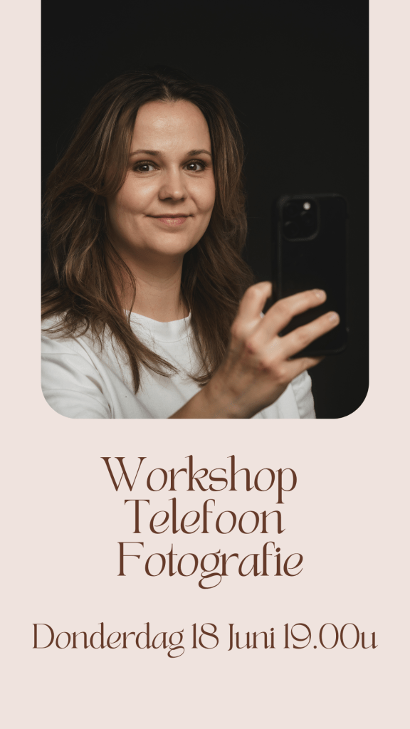 workshop telefoon fotografie